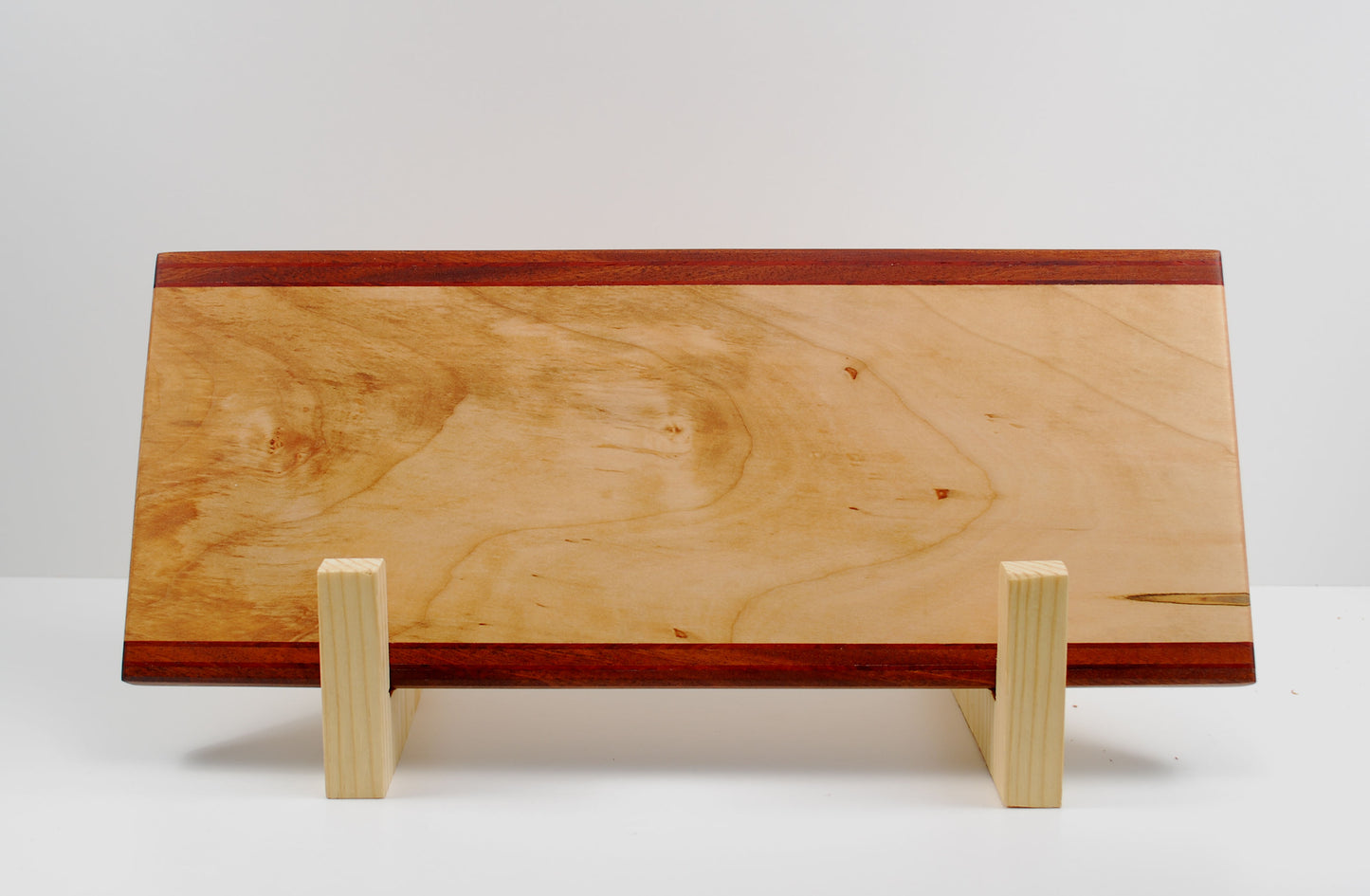 Wood Charcuterie Board - Ambrosia Maple and Sapele Wood