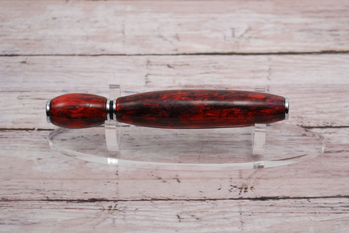 Perfume Fragrance Applicator - Purple and Red Resin Barrell